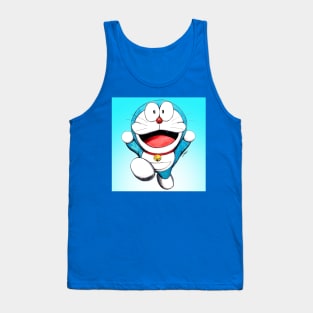 just doraemon the time robot Tank Top